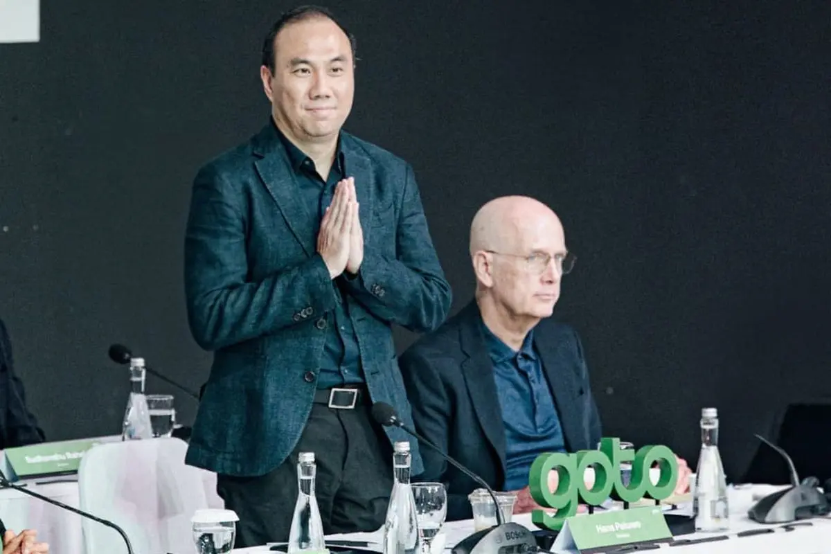 CEO GoTo Hans Patuwo umumkan penyaluran bonus hari raya Gojek 2026