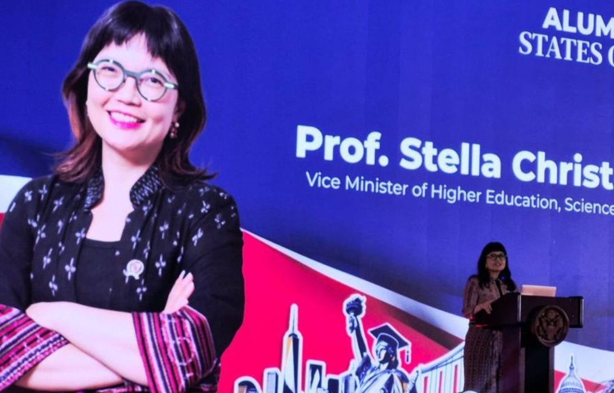 Wamen Stella Christie menekankan kontribusi nyata dan dampak alumni Amerika Serikat